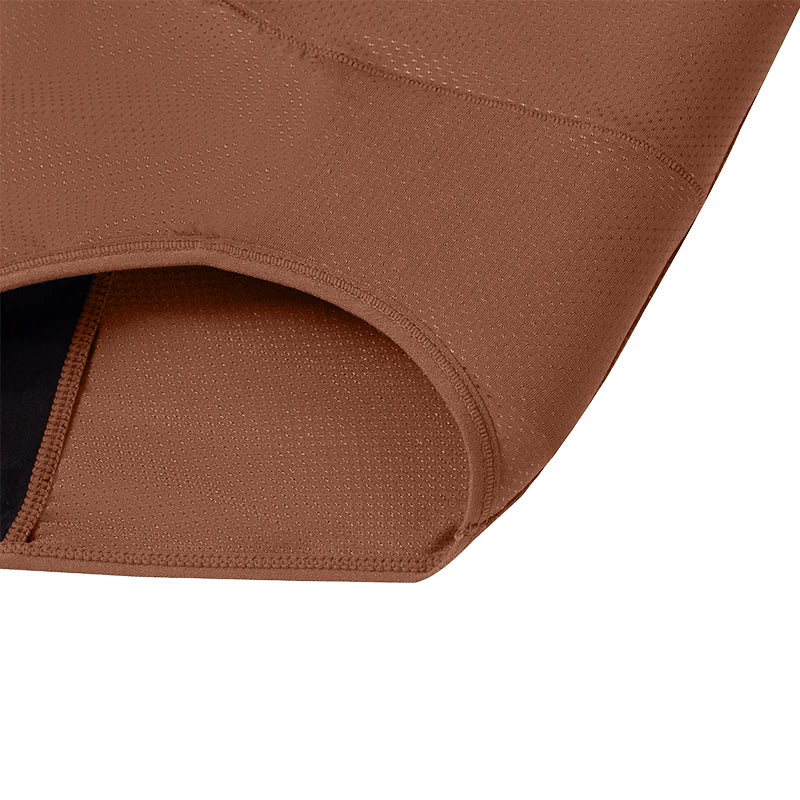 3Layers Leakproof High Waist Breathable Women Menstural Period Panties Incontinence Underwear