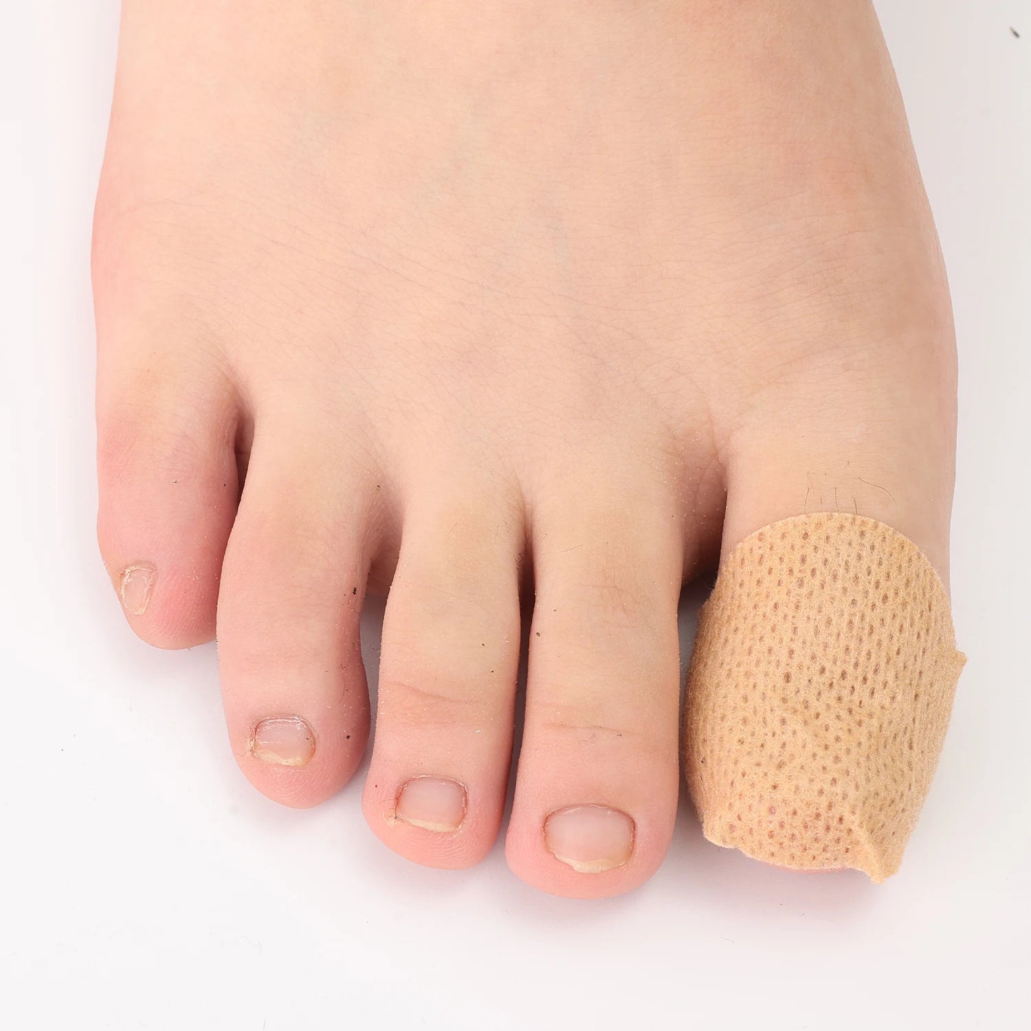 21/210pcs Waterproof Nail Protector Guard, Breathable Finger Sleeve for Weak or Damaged Nails, Reusable Toe Cap Cover